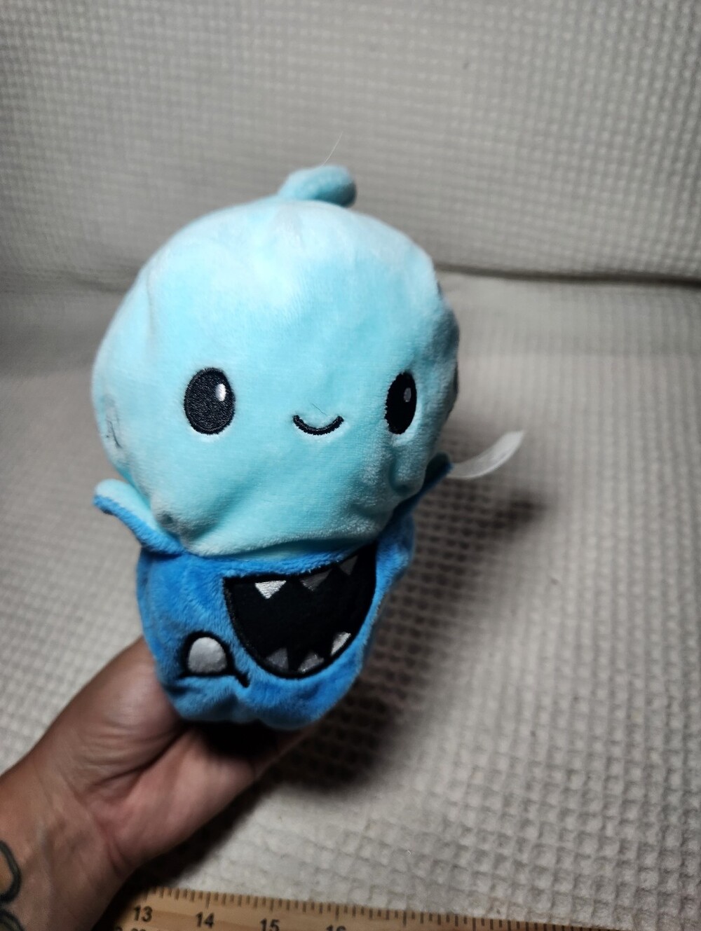 TeeTurtle Reversible Shark Plushie
